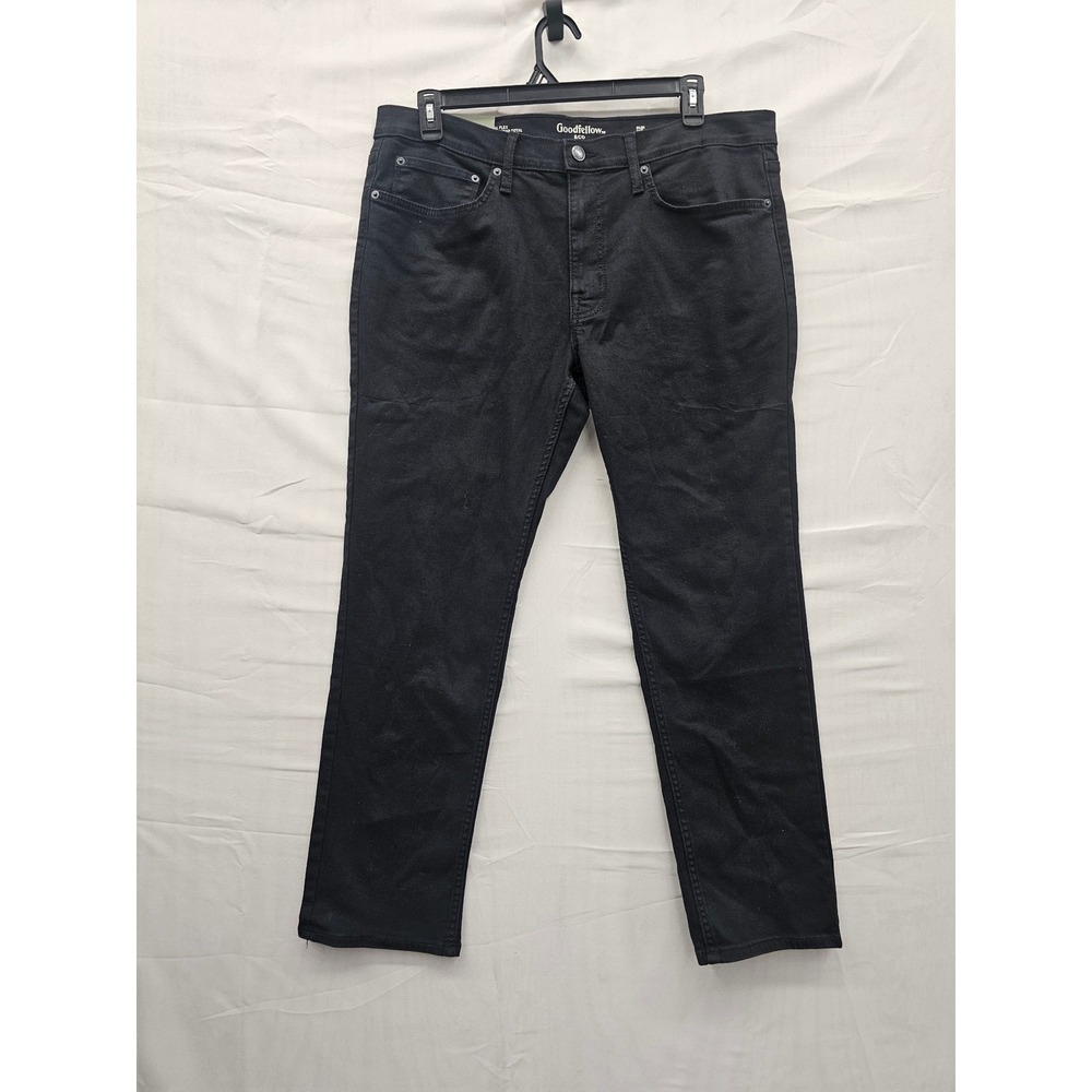 Goodfellow & Co Mens Slim Fit Pants Black Cotton‎ Blend Casual Size 38x30